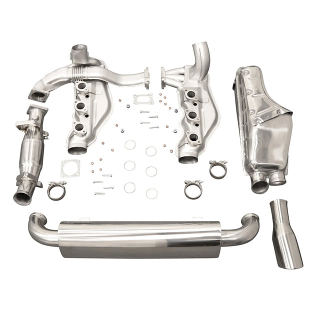 Auspuff Komplettanlage Einzelrohr Kat Porsche 964