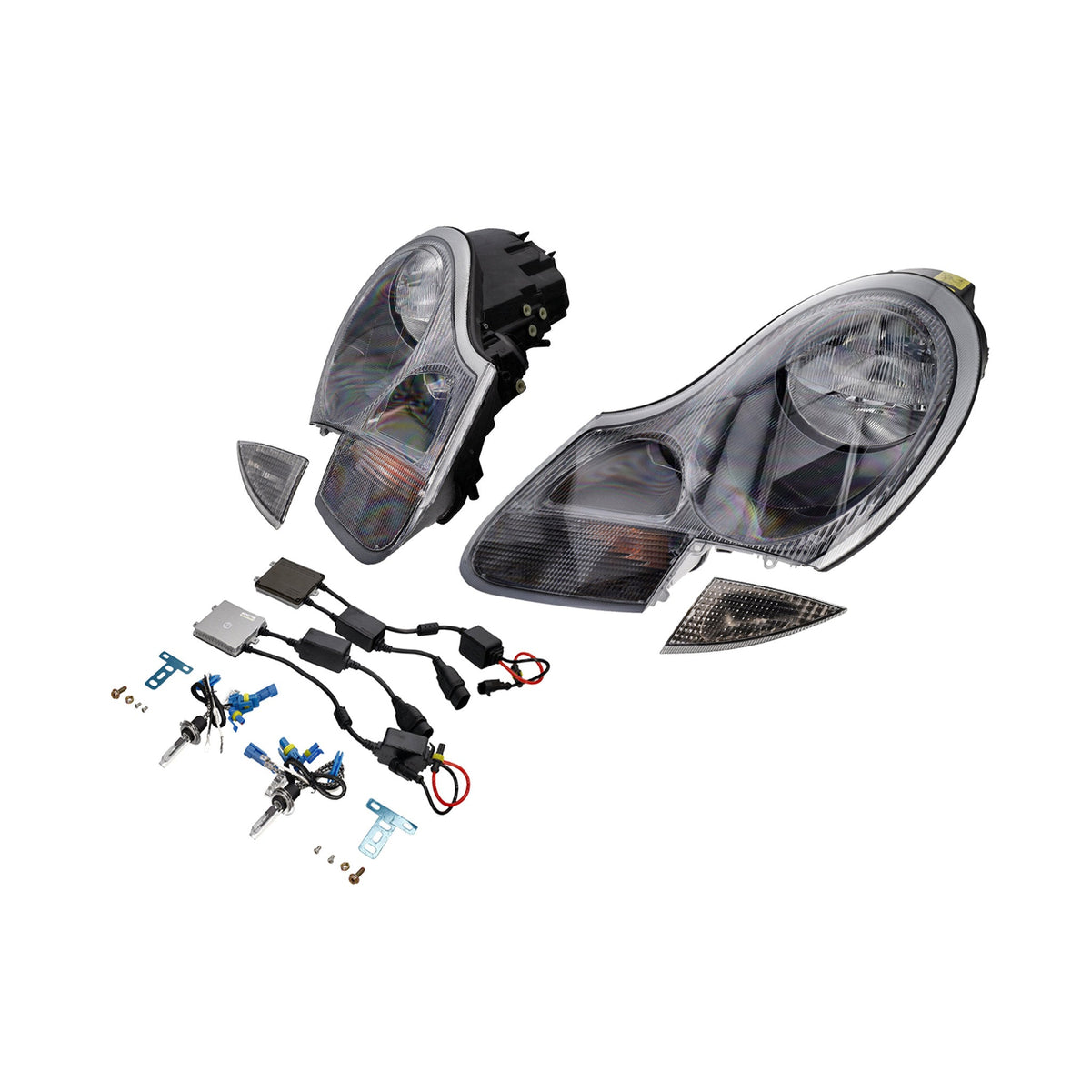 Headlight Clear and HID Set Porsche 986 Boxster / 996 – Porsche Boxster/Cayman