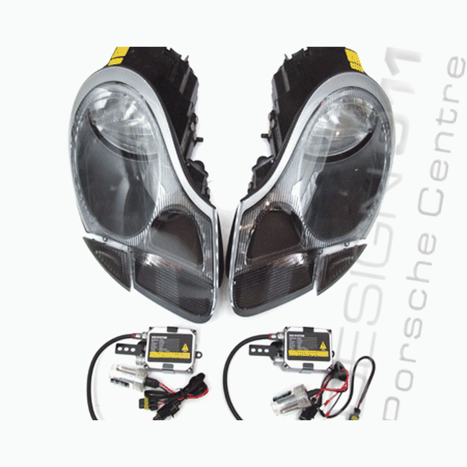Scheinwerfer Klar und HID Kit Porsche 986 Boxster / 996