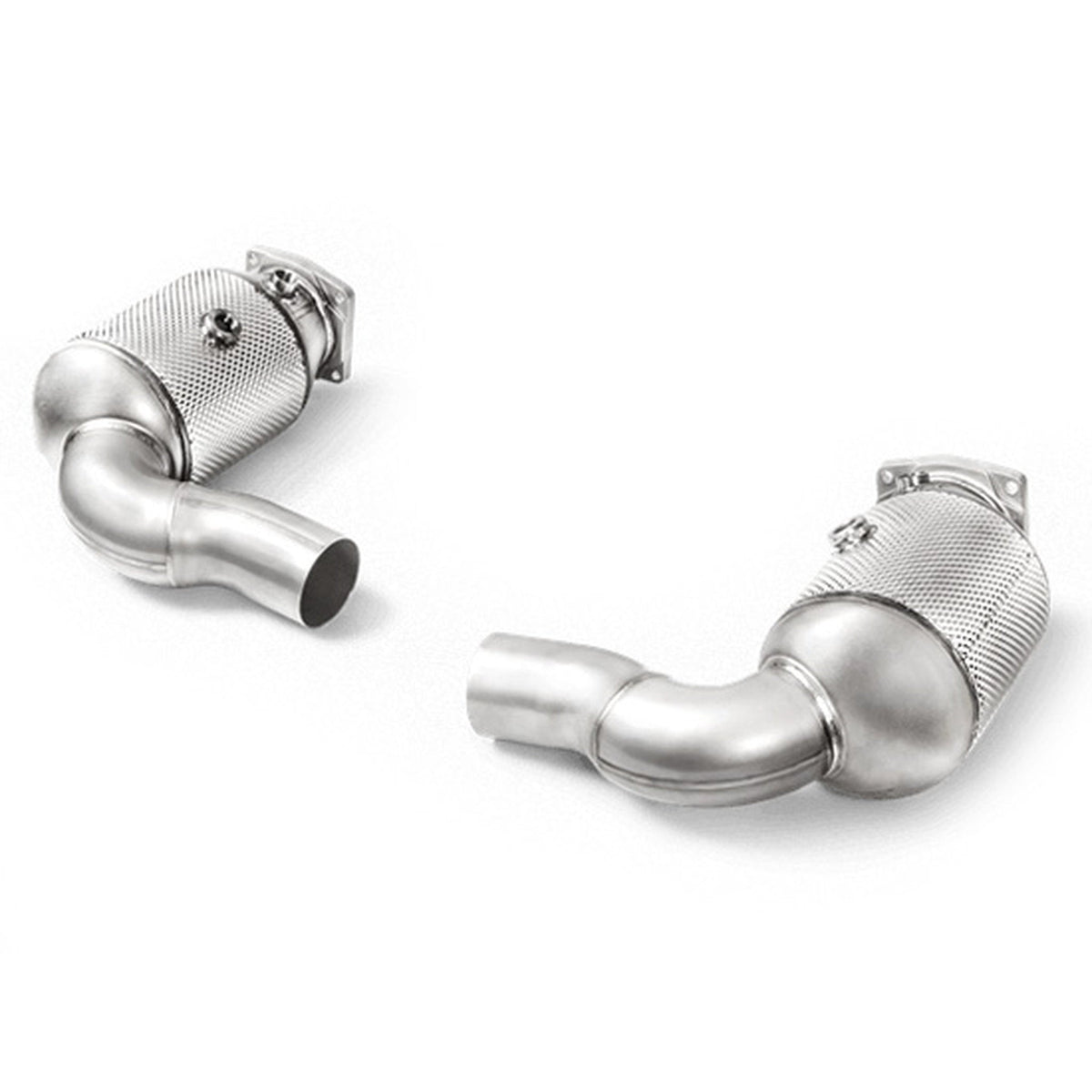 Akrapovic Verbindungsrohrset mit Kat (SS) für Porsche 991.2 Turbo / Turbo S 2018>>