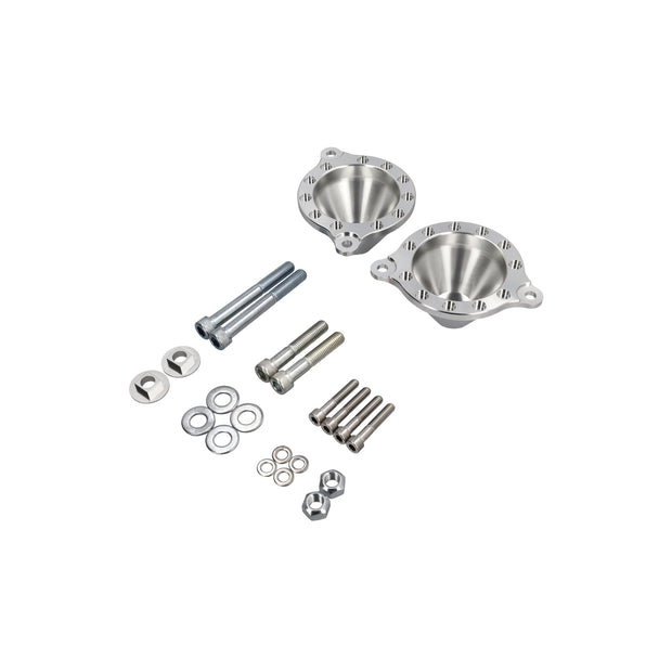 Motorhalterungen massives Aluminium 2er-Set | Porsche 964 / 993 / 996 / 997 | Rennline