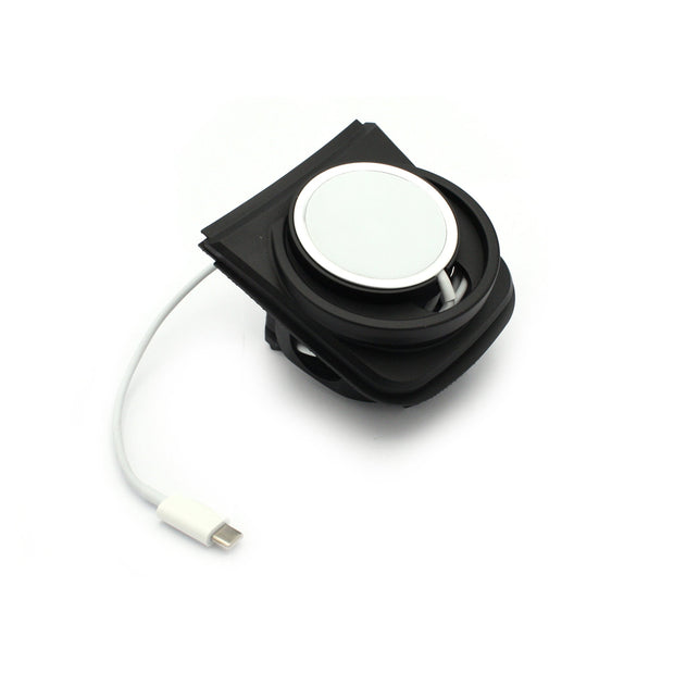 Cup holder/drink holder in the center console, low profile. Porsche 991 / 981, 718 Boxster and Cayman