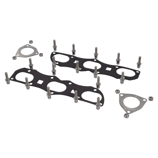 Exhaust manifold gasket, nut and bolt set. Porsche 991 Turbo