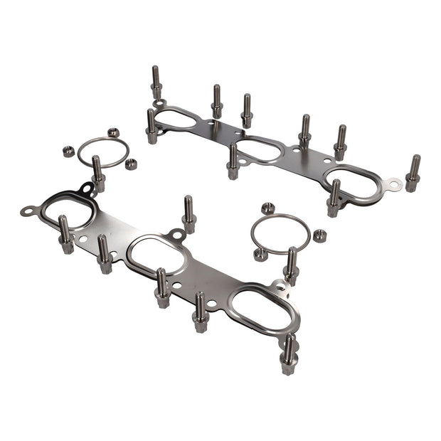 Exhaust manifold gasket, nut and bolt kit. Porsche 996TT