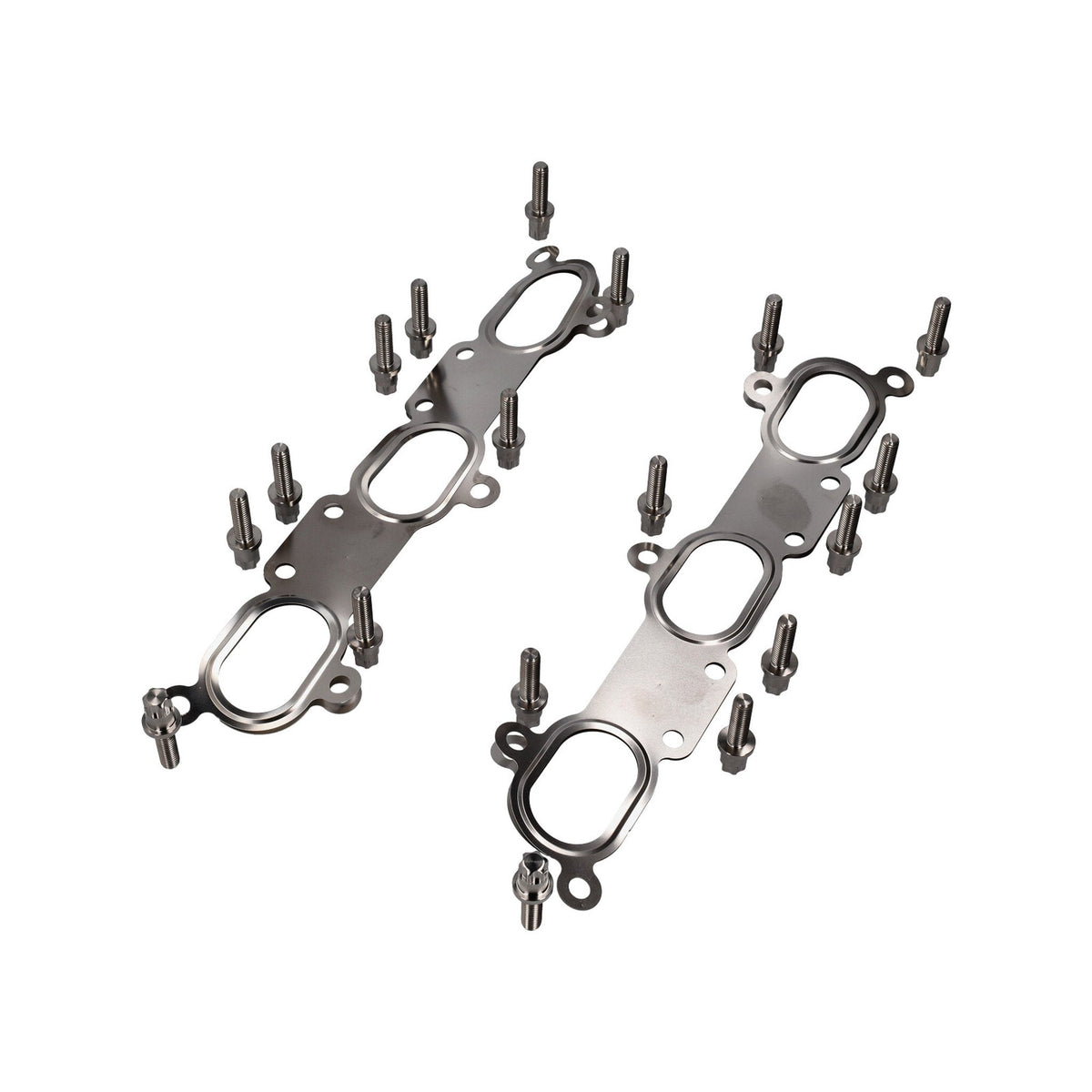 Screw set for the exhaust manifold gasket. Porsche 997 GT3 - OEM / Original Equipment Quality