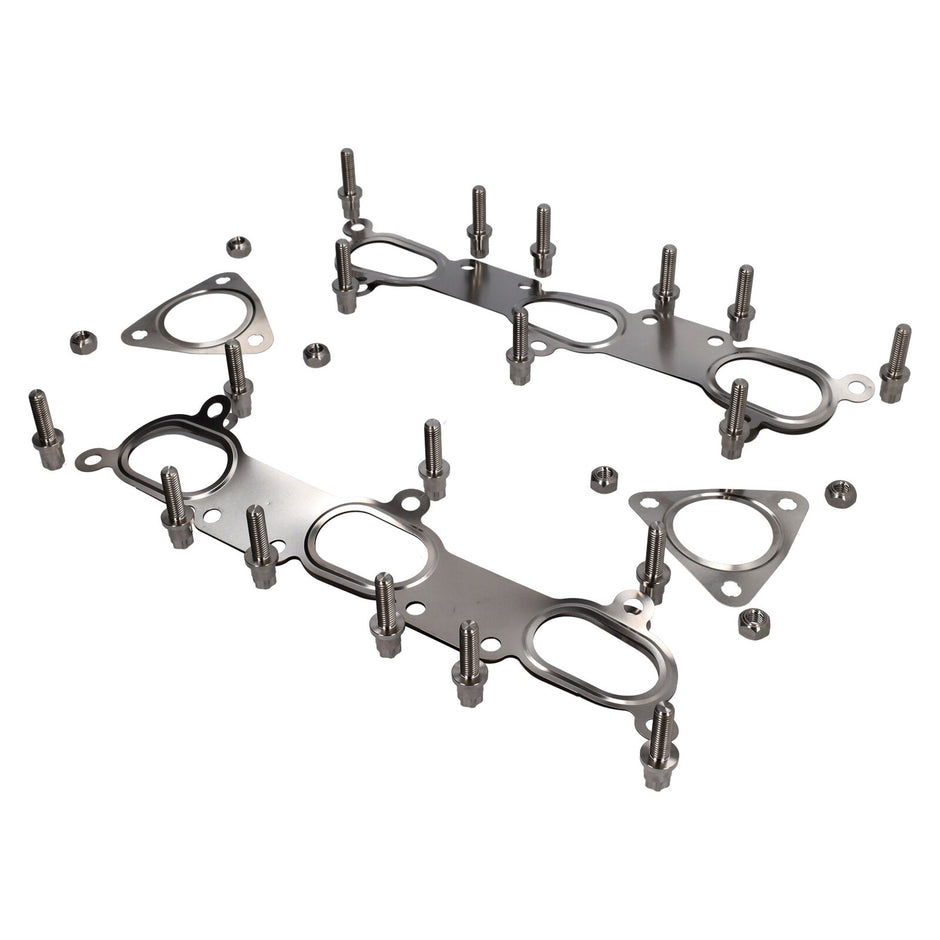 Exhaust manifold gasket, nut and bolt kit. Porsche 997TT
