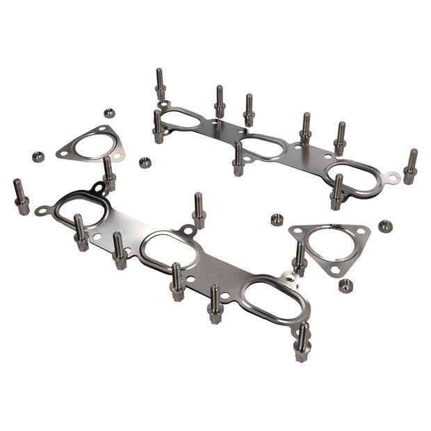 Exhaust manifold gasket, nut and bolt kit. Porsche 997TT