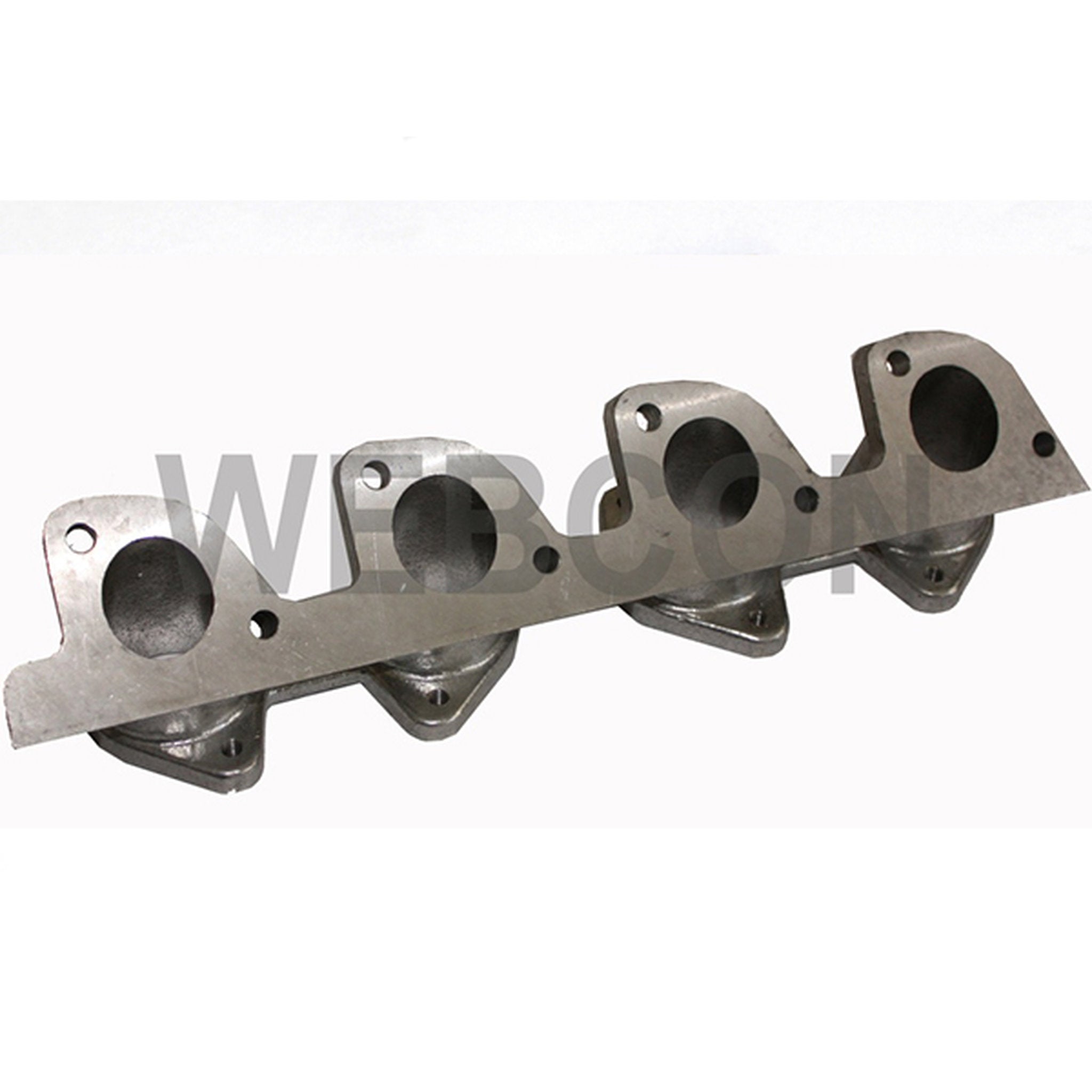 Cast aluminum intake manifold for 2 x Dcoe carburetors or Alpha throttle bodies for Porsche 924 2.0 4-cylinder engine