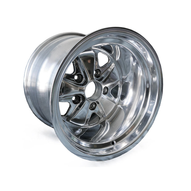 15" Fuchs Style Alloy Wheel 11J ET-27 – Chrome 5x130 – Maxilite
