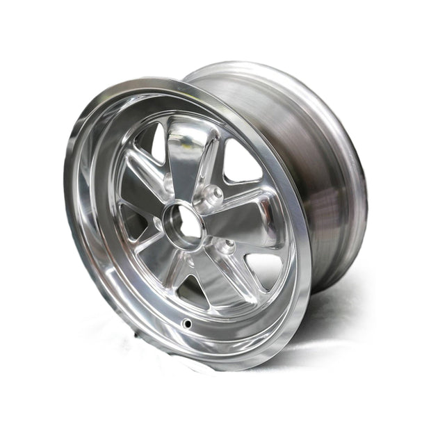 16" Fuchs Style Alufelge 7.0J ET23.3 – Chrom 5x130 – Maxilite