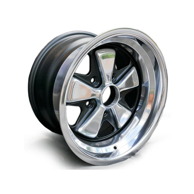 16" Fuchs RSR Style Alufelge 7.0J ET23.3 Schwarz Matt 5x130 – Maxilite