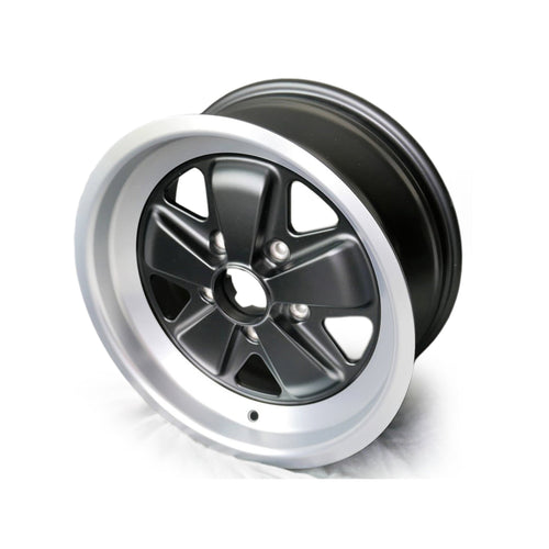 16" Fuchs Style Alufelge 7.0J ET23.3 Diamantgeschliffen 5x130 TÜV – Maxilite