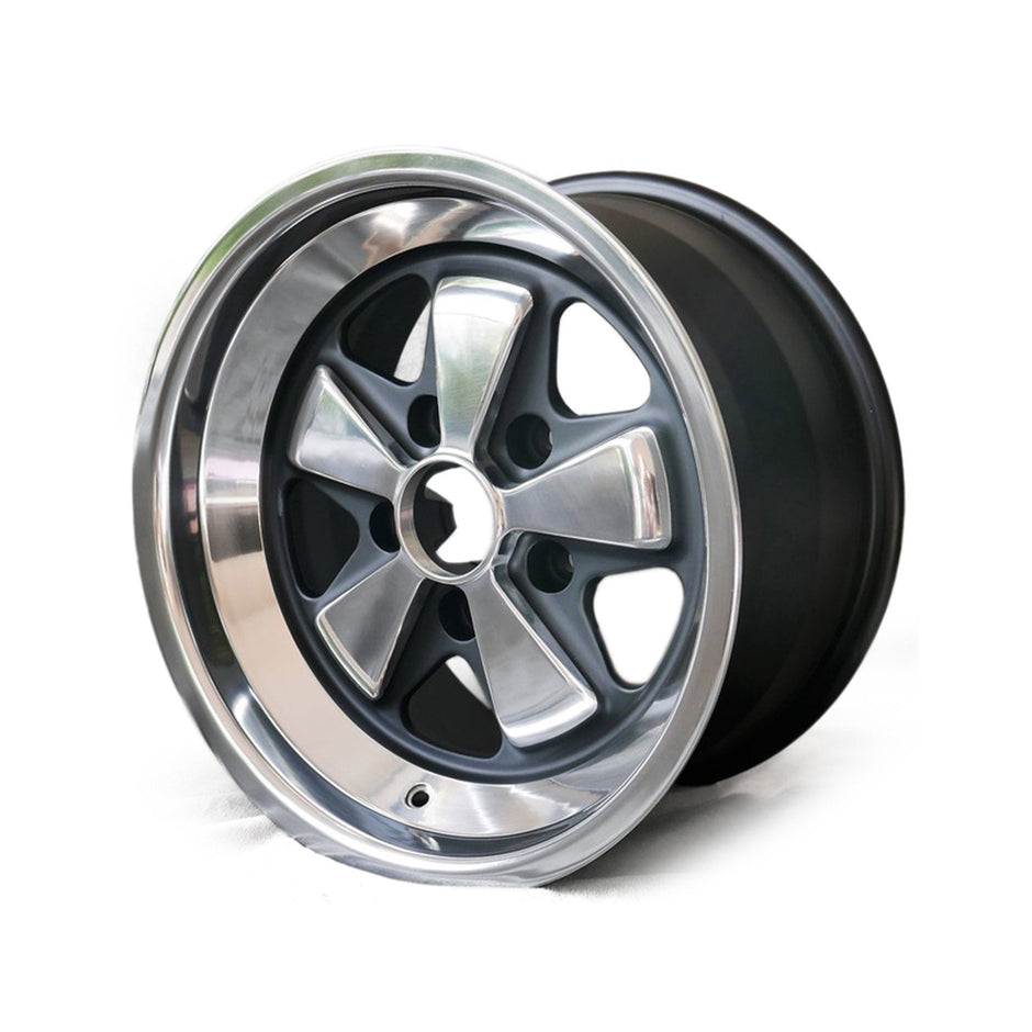 16" Fuchs RSR Style Alloy Wheel 9.0J ET15 Matte Black 5x130 – Maxilite