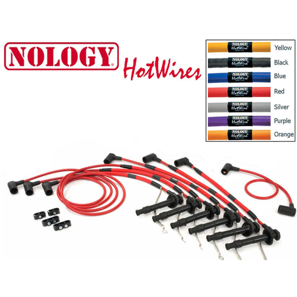 Nology Hi-Performance Ignition Wire Set (6-Cylinder) | Porsche 911S / 911SC (Item 1)