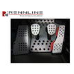 Aluminium 3-teiliges Pedalsatz perforiert – Porsche 911/912/914/930/964/993 ALLE