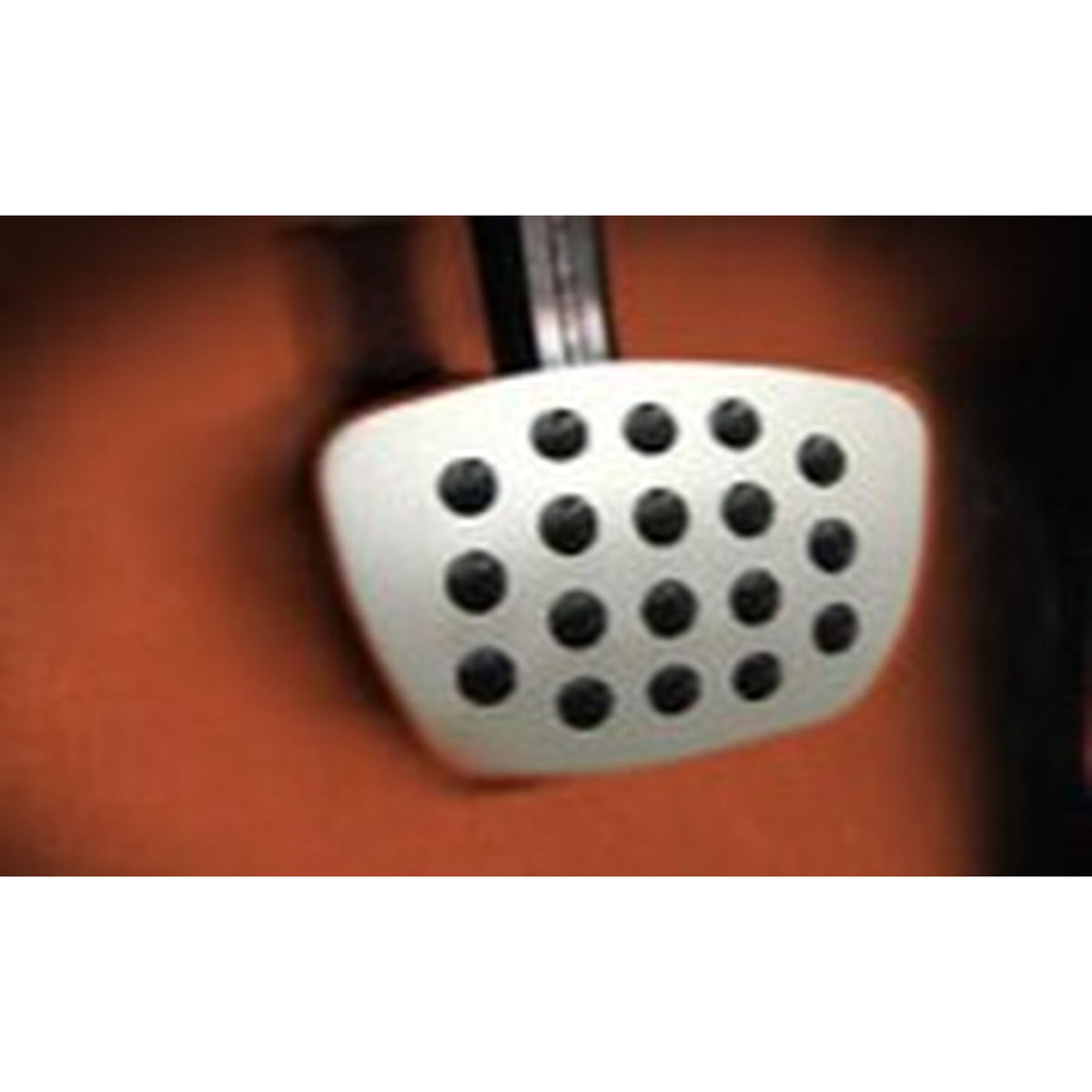 Rennline aluminum brake pedal. Rubber grip. UNIVERSAL