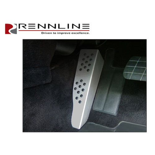 Rennline Dead Pedal Gummigriff. Porsche 996/997/Boxster/Cayman