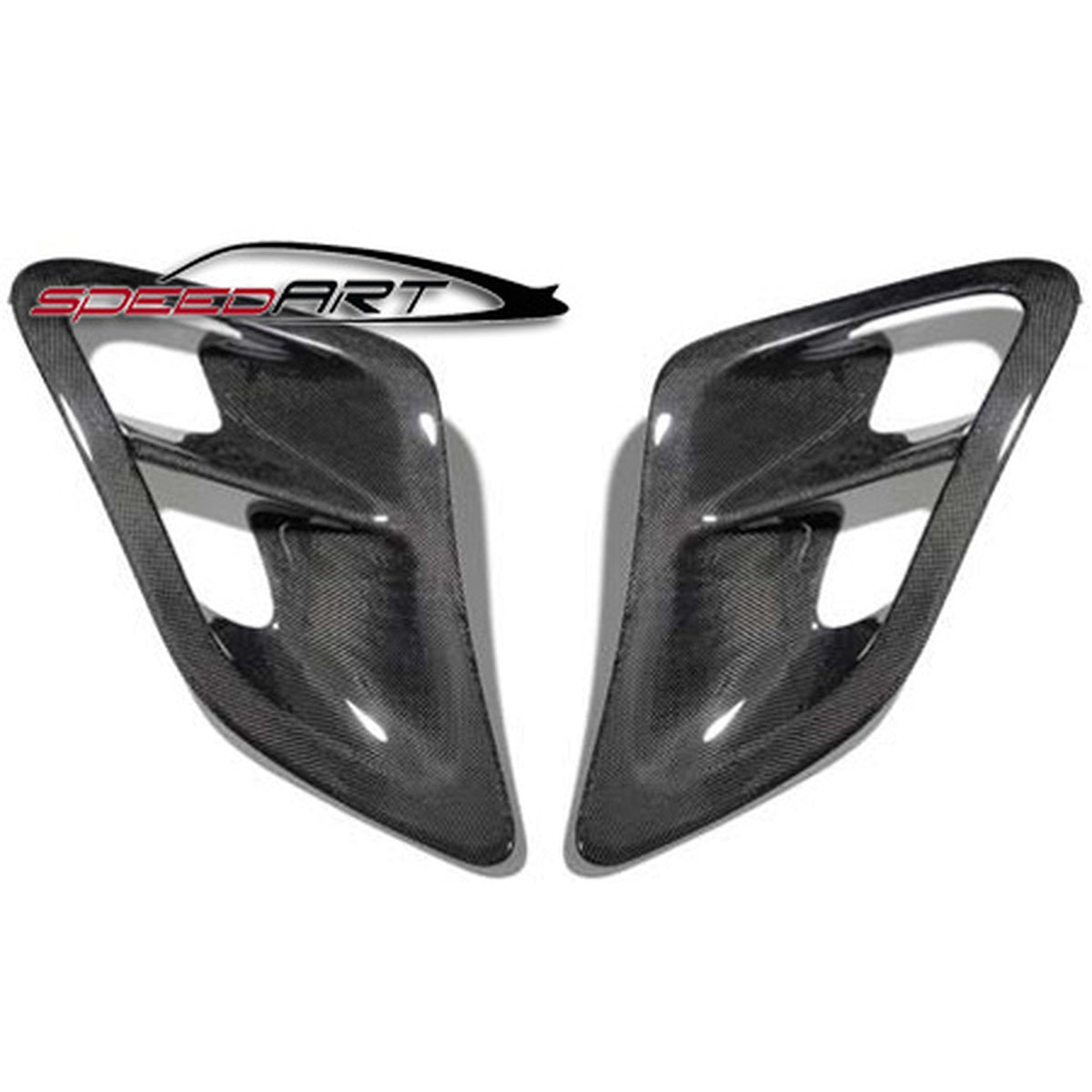 Air intake grilles SpeedART BTR-II Carbon. Porsche 997 Turbo