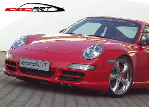 Front Bumper Chin Spoiler SAR SpeedART. Porsche 997 2005-08