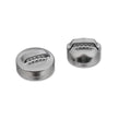 Oil and Coolant Cap Set, Aluminum Look. Porsche 996 / 997.1 (Porsche Original)