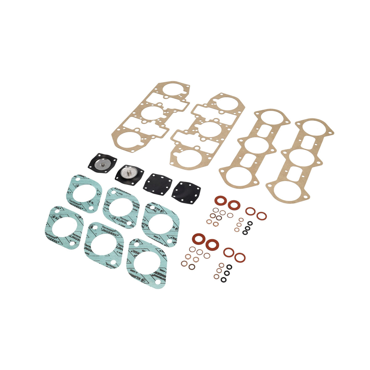 Gasket set for Weber 40 Series 3-cylinder carburetor Porsche 911 / 914-6