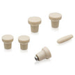 Dashboard push-button set in ivory – Porsche 356A