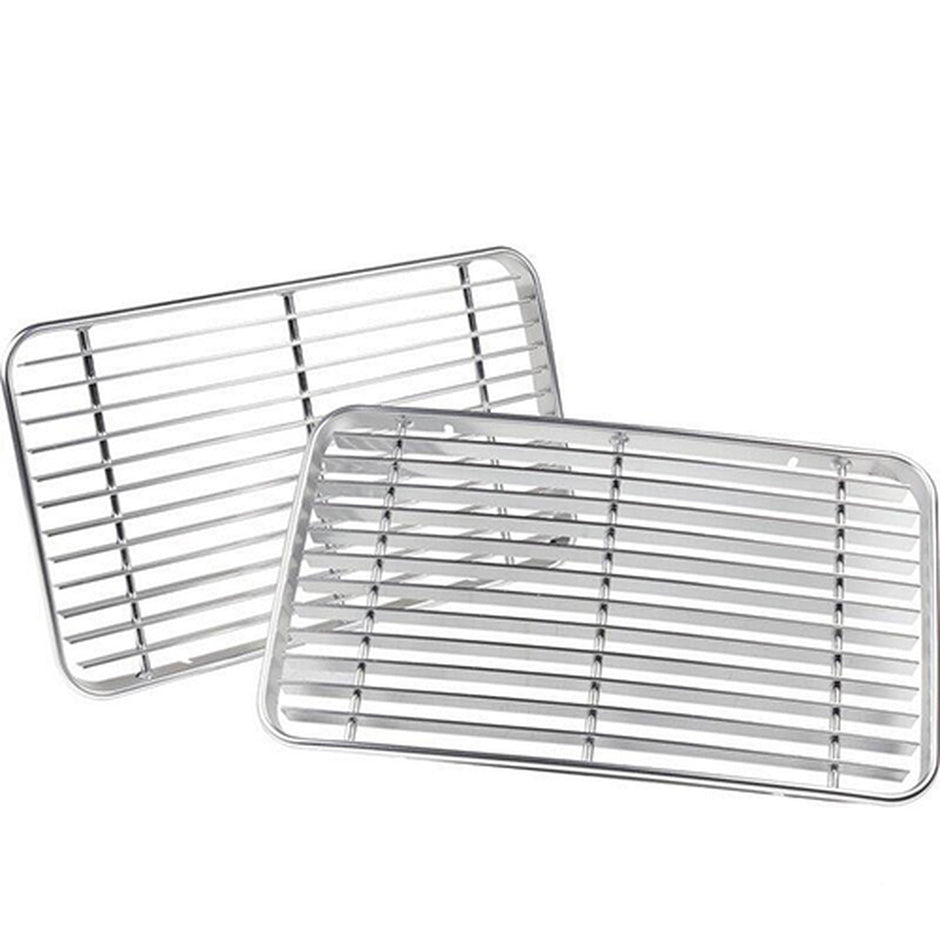 Lüftungsgitter (2er-Set) Gebogen für Motorhaube – Porsche 356B T6 / 356C T6