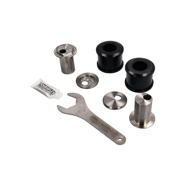 Untere Querlenker-Mittelbuchse „Nachlauf verstellbar“ Porsche 987 / Cayman / 997 Powerflex Black Series
