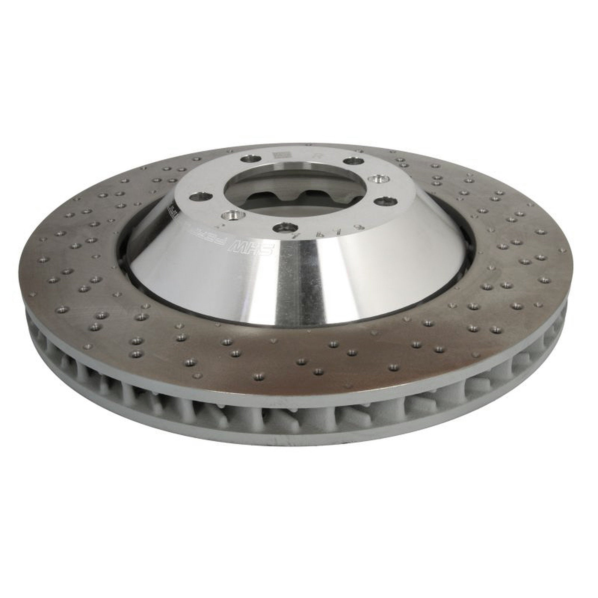 Bremsscheibe vorne, leicht, gebohrt und genoppt, 380 x 34 mm – SHW Performance – Porsche 718 Boxster / Cayman