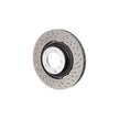 Bremsscheibe vorne, leicht, gebohrt-gerillt, 380x34mm. Porsche 991 Turbo