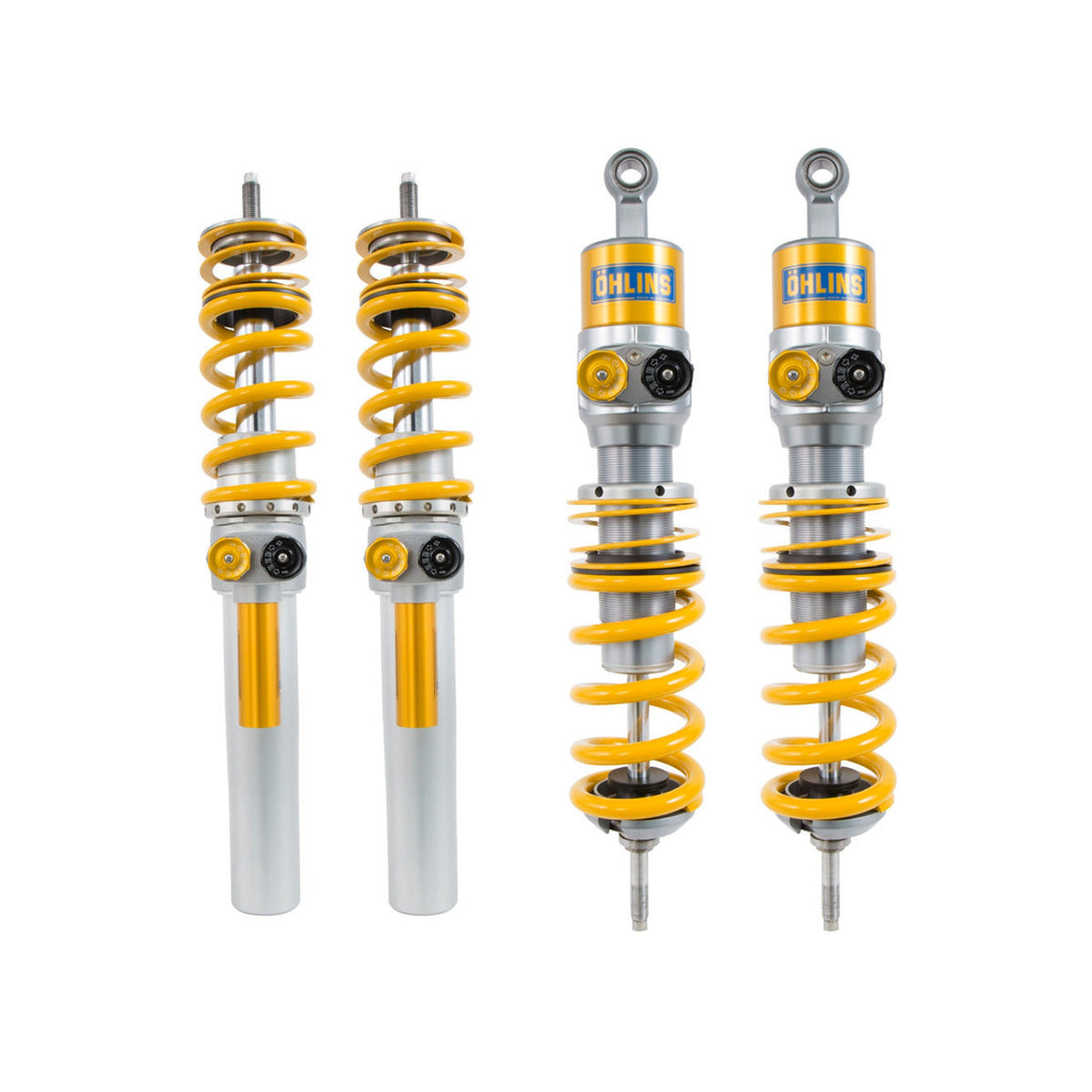 Verstellbares Fahrwerk, Motorsport-Kit mit strafferen Federn. Porsche Cayman GT4 Clubsport (981C) / 718 Cayman GT4 Clubsport (982C) – Ohlins