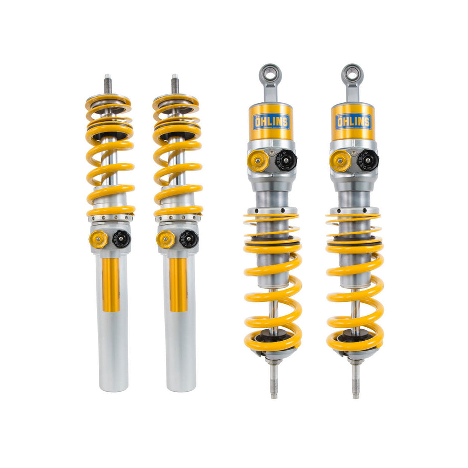 Adjustable chassis, motorsport kit with stiffer springs. Porsche Cayman GT4 Clubsport (981C) / 718 Cayman GT4 Clubsport (982C) – Ohlins