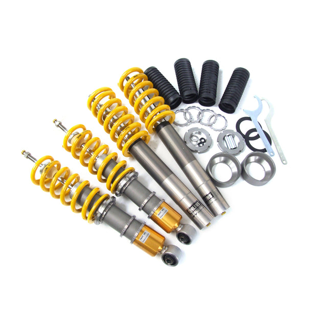 Coilover Suspension. Porsche 996 GT3 / 996 GT2 Ohlins DFV Technology