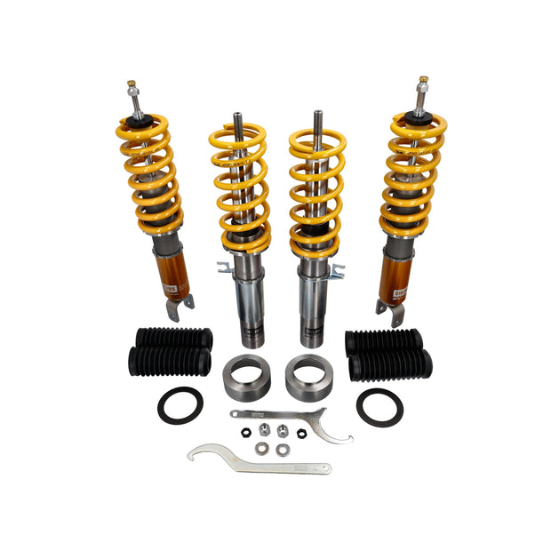 Coilover suspension. Porsche 997 C2 Ohlins DFV Technology