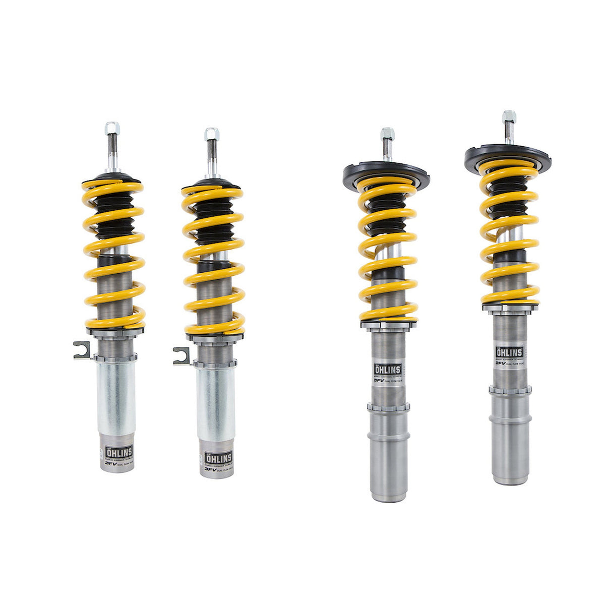Adjustable Suspension Kit with Springs. Porsche Boxster 986 / 987 / 987 Cayman. Öhlins DFV Technology