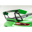 Vordere Stoßstangen-Canards aus hochglänzendem Carbon. Porsche 991 GT2 2017 bis 2019
