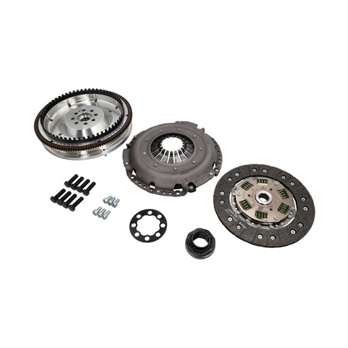 Lightweight aluminum flywheel with performance clutch and sprung center disc. Porsche 996 / 997.1