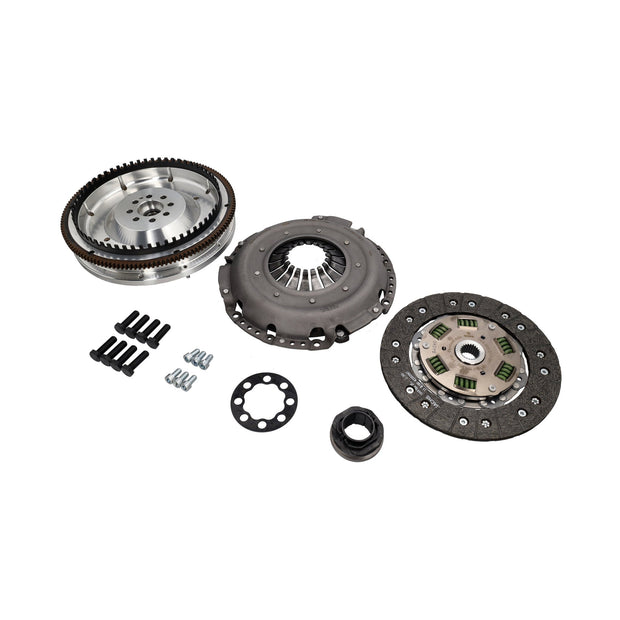 Lightweight aluminum flywheel with performance clutch and sprung center disc. Porsche 996 / 997.1