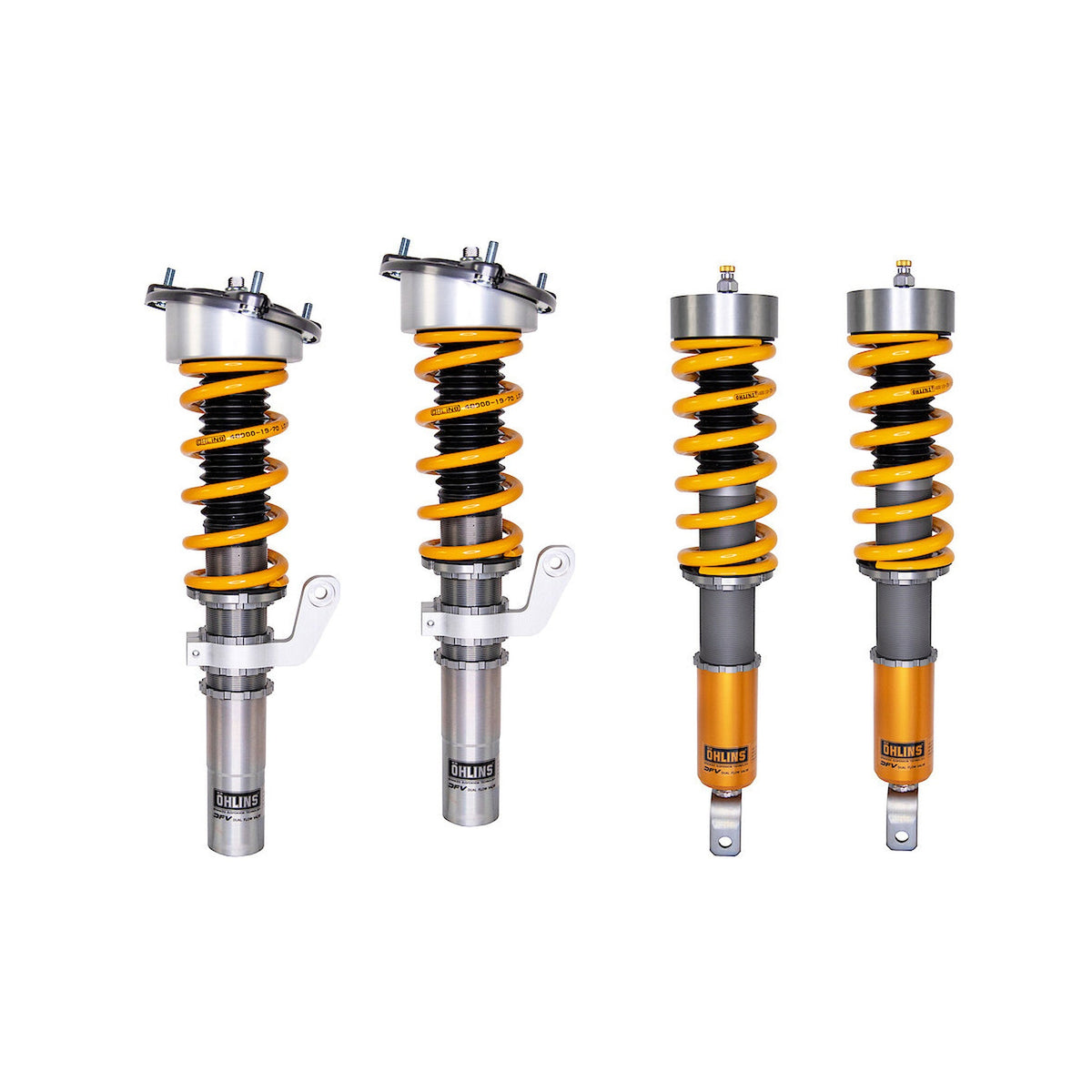 Einstellbare Aufhängung. Porsche 996 C4/ 996 Turbo Ohlins DFV-Technologie