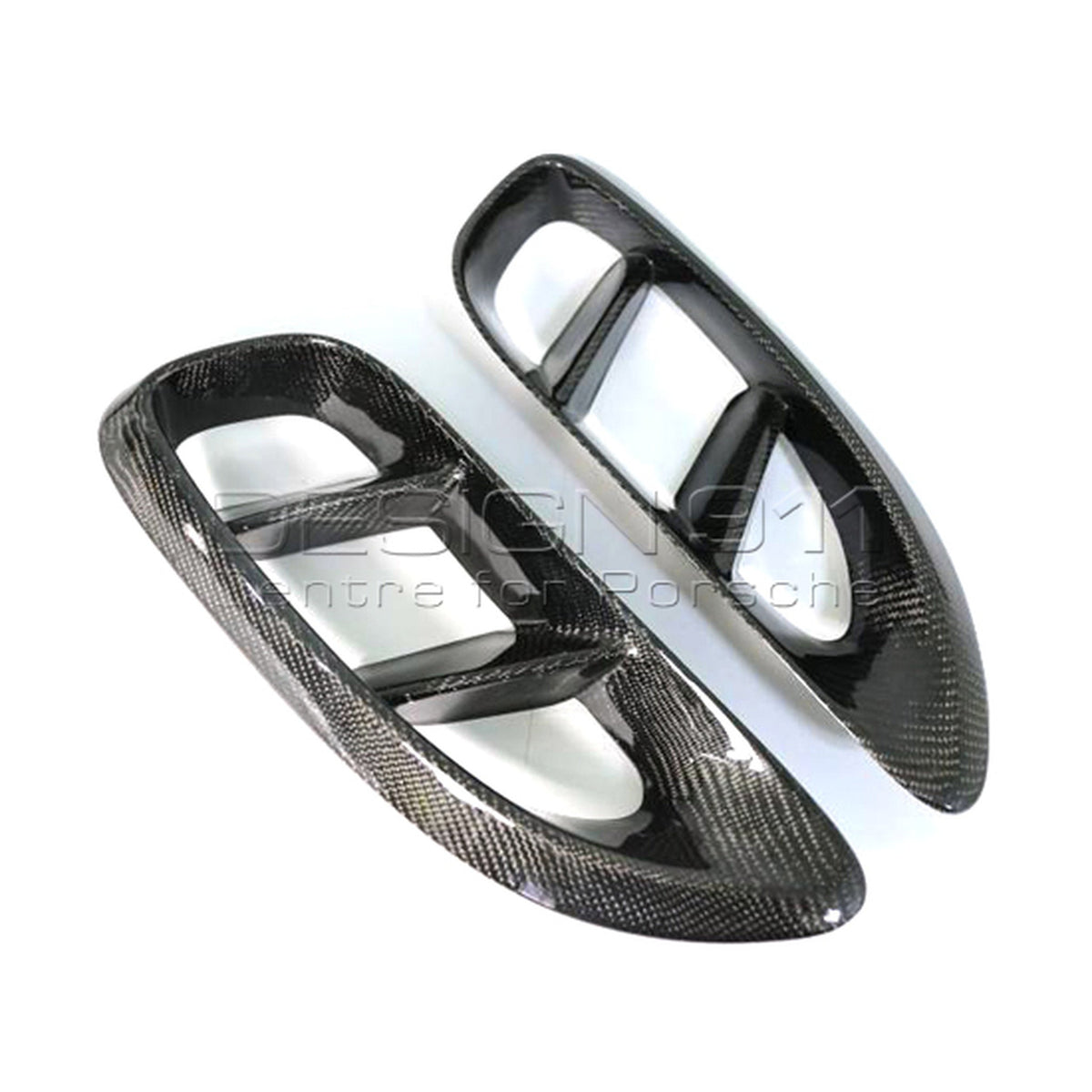 Side Air Ducts Carbon – Carbon Style – Porsche 718 Boxster / Cayman