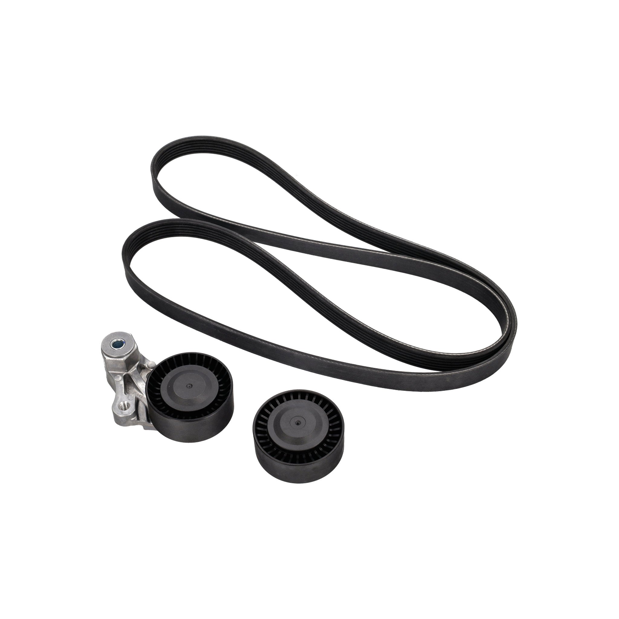 Riemenspannhebel, Riemenscheibe und Riemen – OEM / Erstausrüsterqualität – Porsche 718 Boxster / Cayman 2.5L
