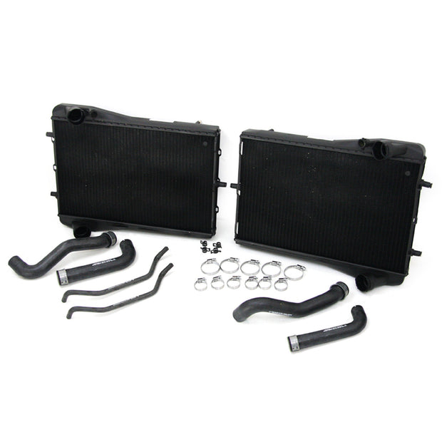 Water/Coolant Radiator and Pipe Set. Porsche 996 C4S