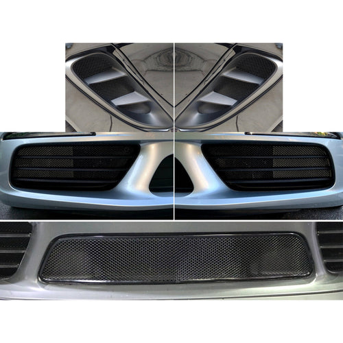 Front Bumper Radiator and Side Grille Wire Mesh Set Porsche 718 – RGS