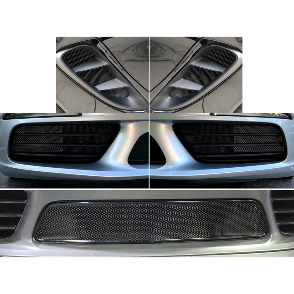 Front Bumper Radiator and Side Grille Wire Mesh Set Porsche 718 – RGS