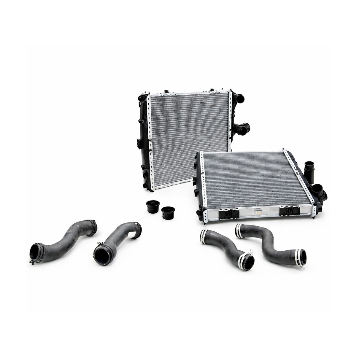 Coolant Radiators and Hoses for Porsche Boxster 987 / Cayman 987C / 997 (OE Part Number 99710613102 / 99710613202) - OEM / Original Equipment Manufacturer Quality