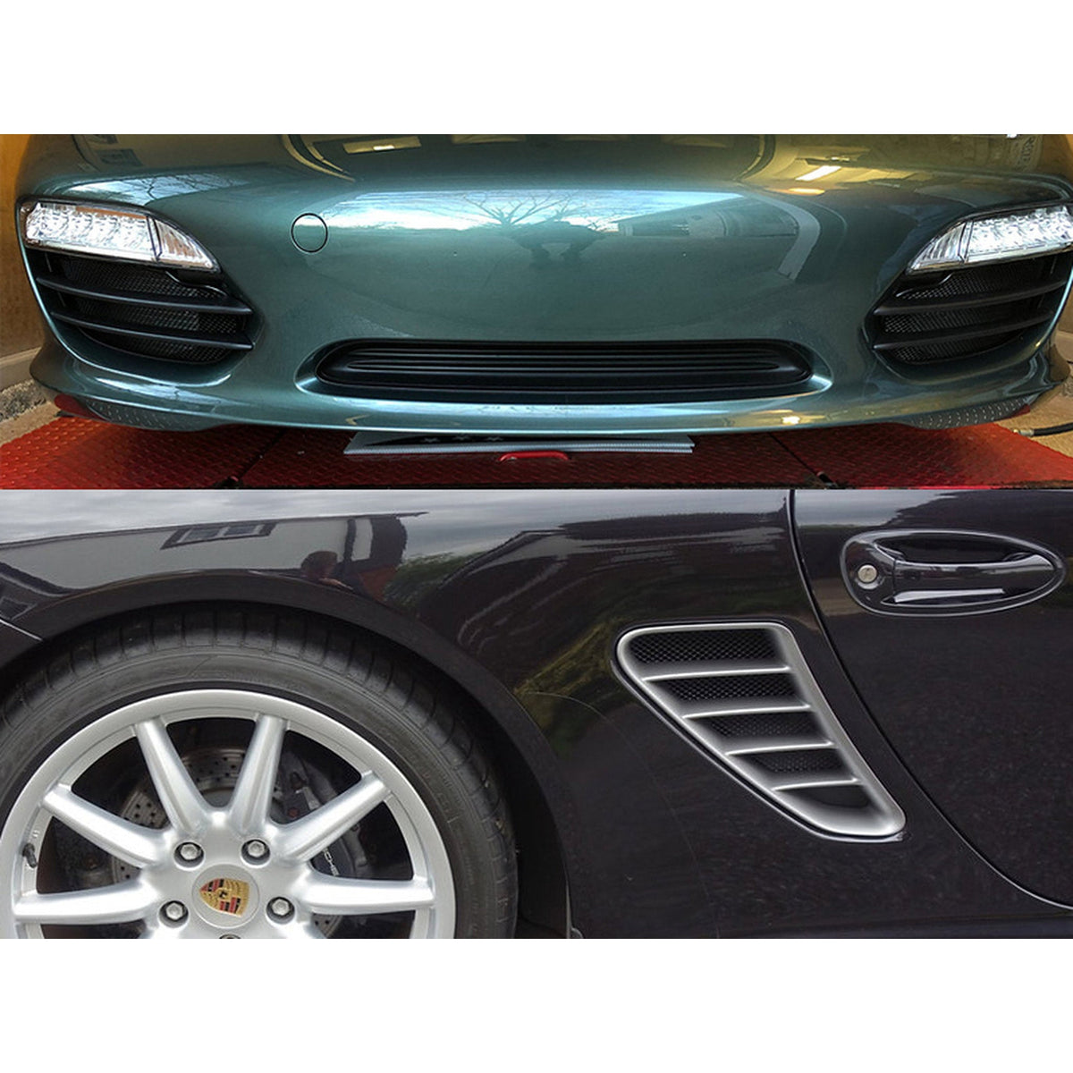 Kühler- und Seitengitter-Satz für Frontstoßstange Porsche 987.2 Boxster – Porsche Boxster/Cayman
