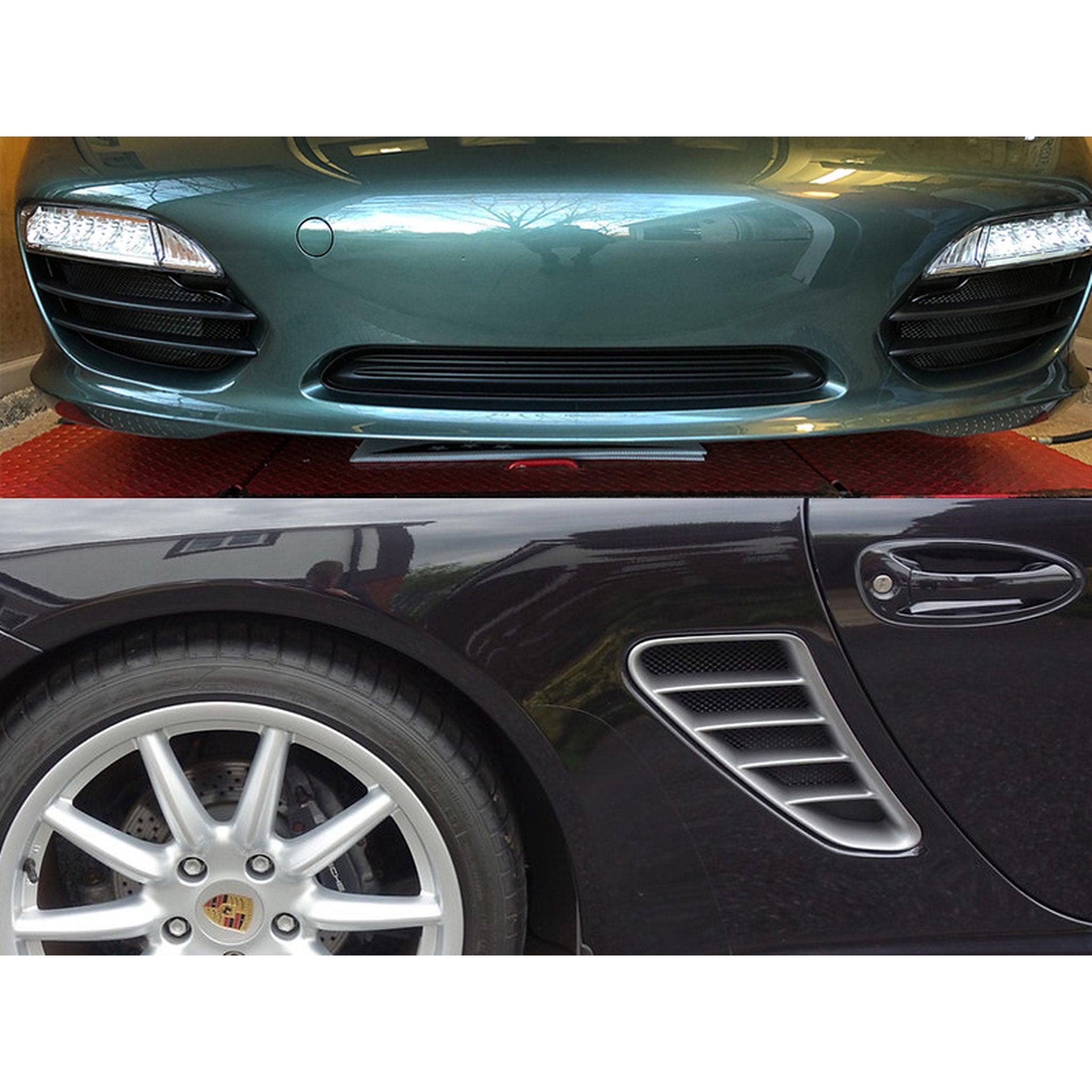 Radiator and Side Grille Set for Front Bumper Porsche 987.2 Boxster – Porsche Boxster/Cayman