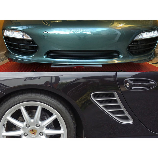 Kühler- und Seitengitter-Satz für Frontstoßstange Porsche 987.2 Boxster – Porsche Boxster/Cayman