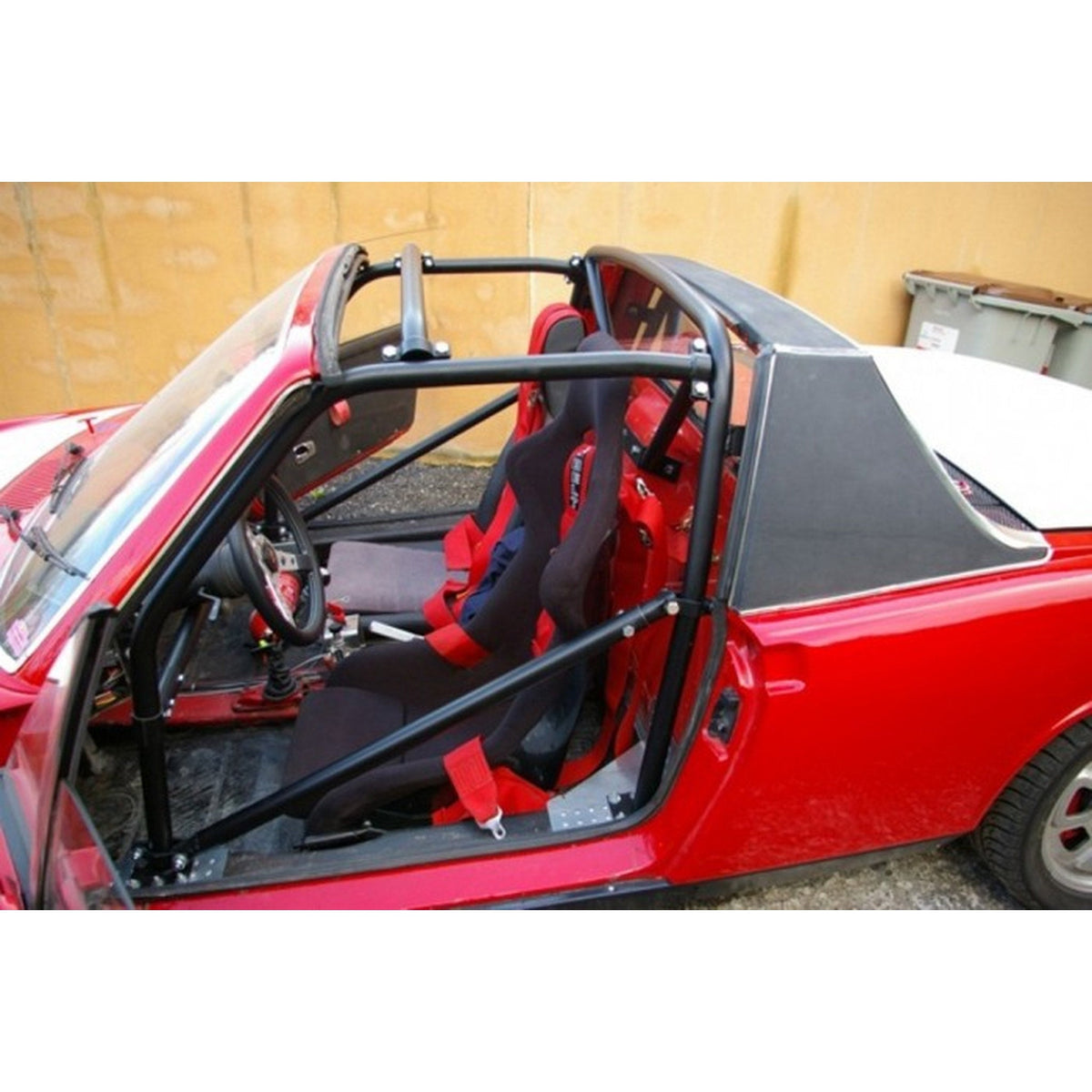 6-Point Bolt-in Roll Cage with Universal Door Bars – Porsche 914