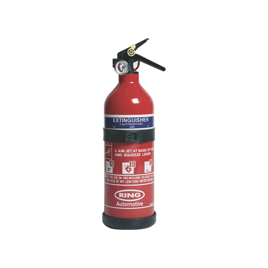 1 kg Trockenpulver-ABC-Feuerlöscher mit Manometer